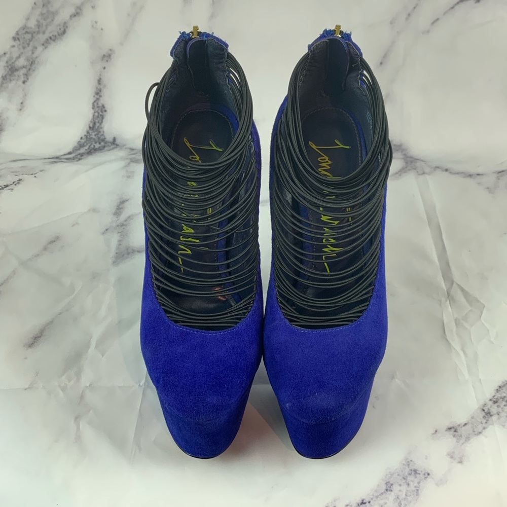 London Trash Ceres Strappy Platform Heels